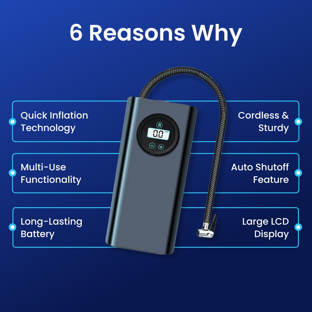 Lunn Store - Portible Tire Inflator